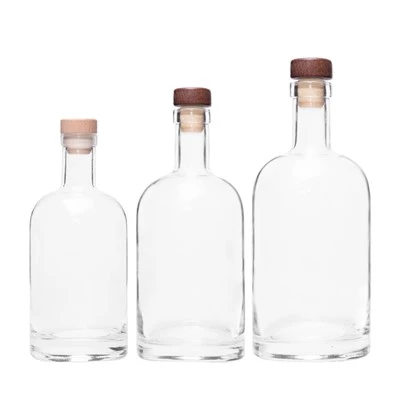 Pret Competitiv Sticla de Sticla Vodka 750ml Cu Pluta