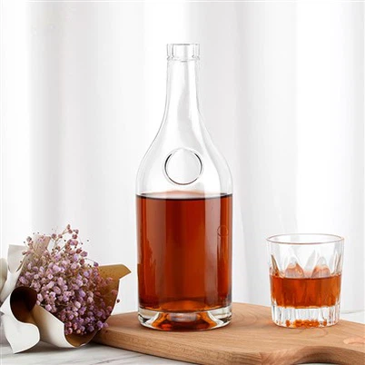 Sticle de sticlă de lux Vodcă pentru alcool