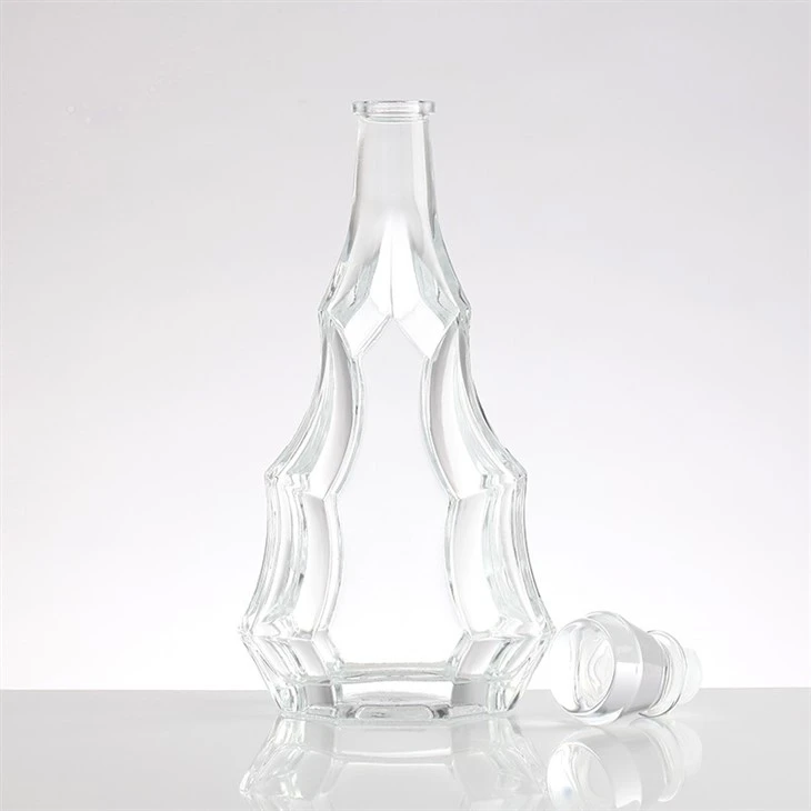 Conical Tree-like Design Liquor Bottle 500ML